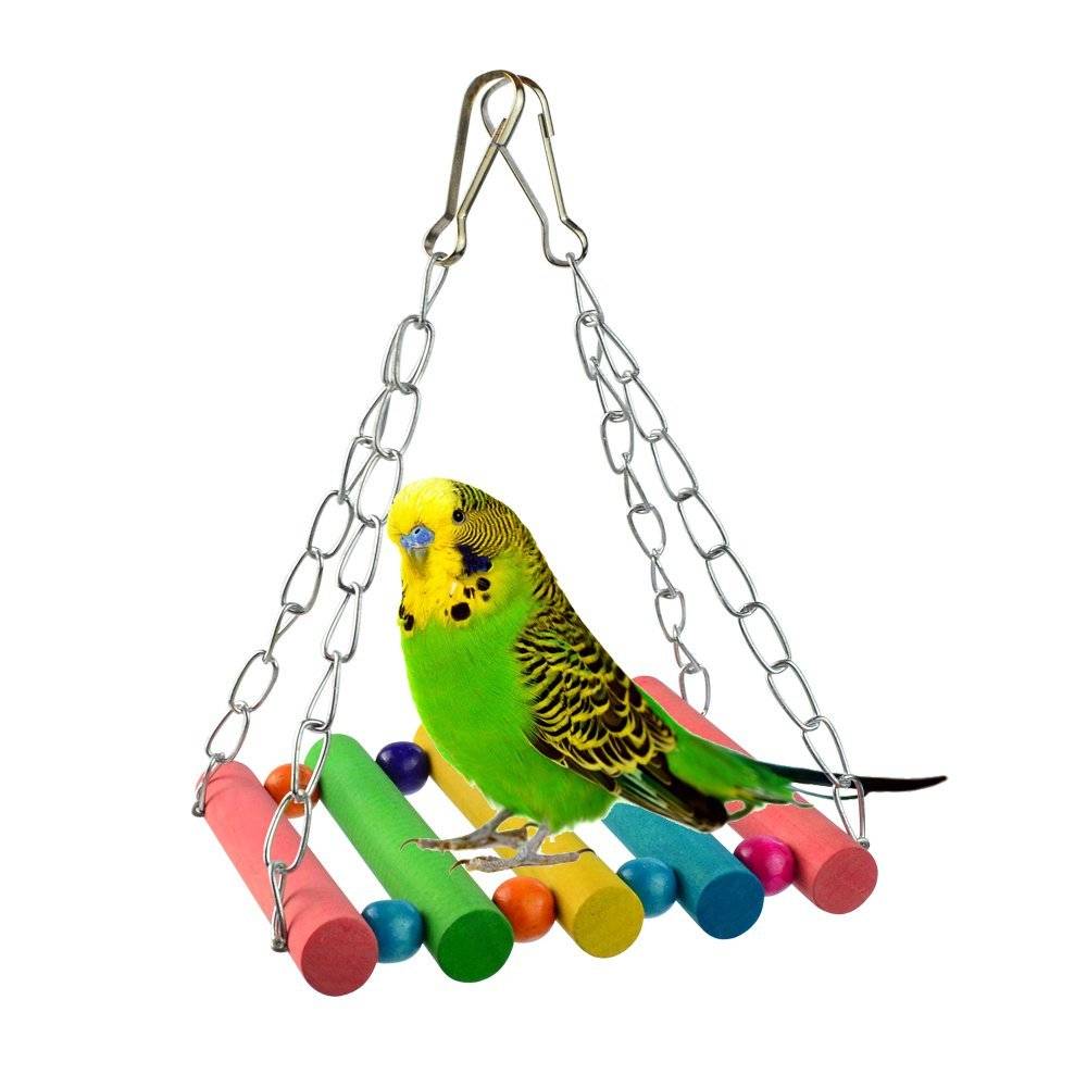 Игры и игрушки для волнистых попугаев