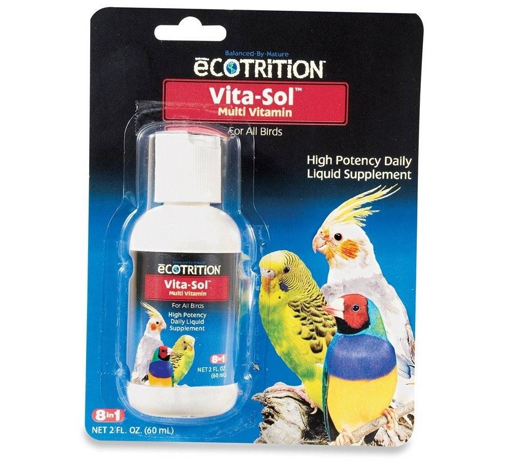 Витамины для попугаев всех пород