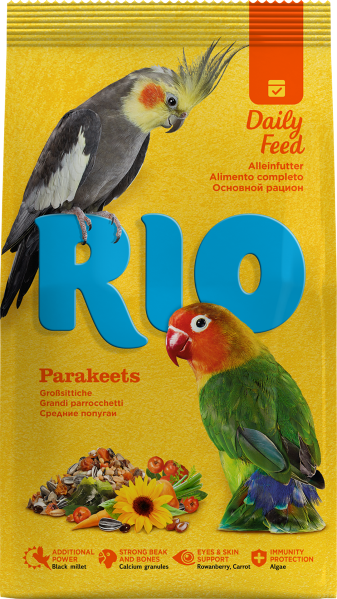 Корм рио (rio) для попугаев: отзывы, состав, виды
