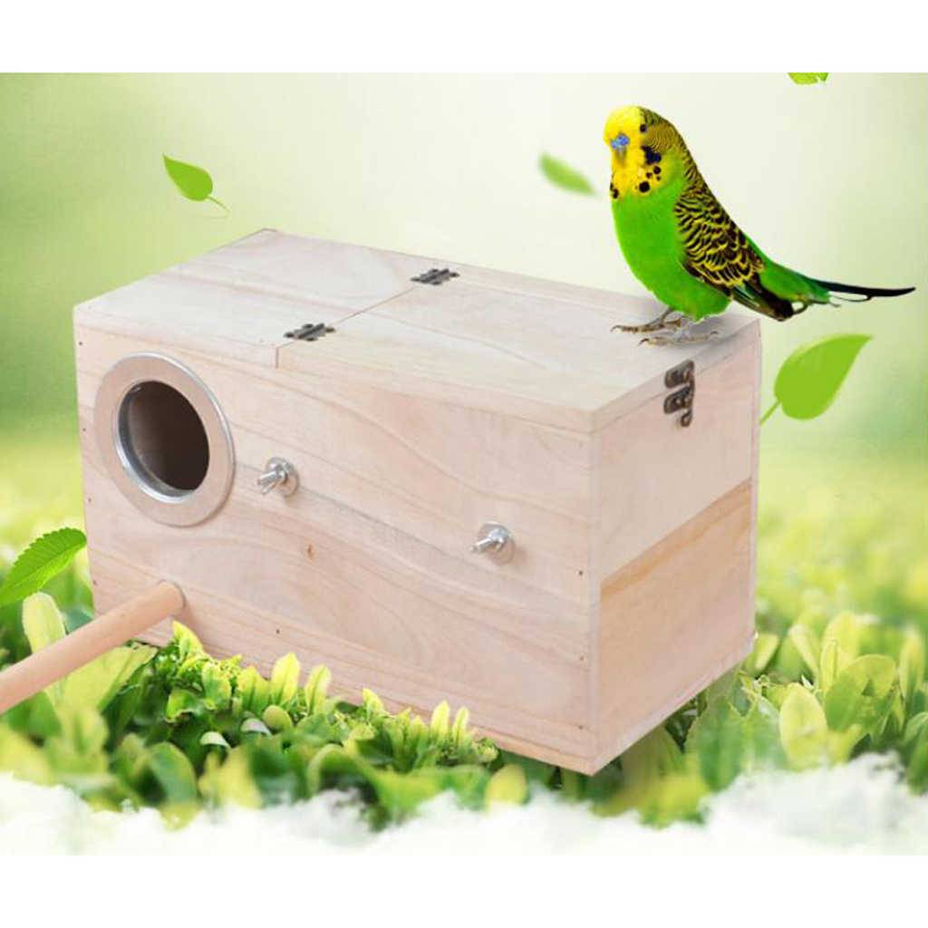 Гнездо для волнистых попугаев: особенности выбора и правила изготовления
