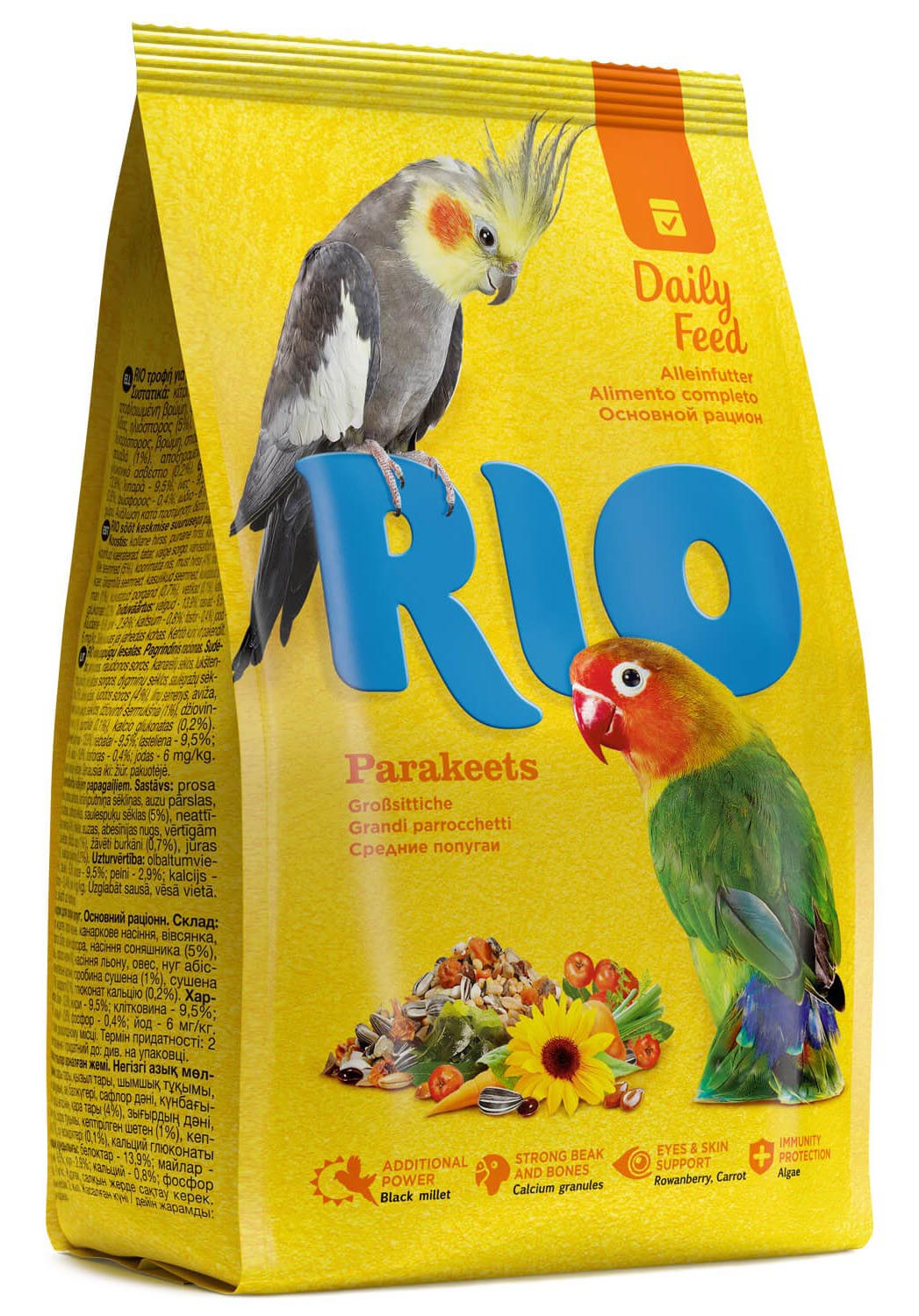Корм рио для волнистых попугаев - отзывы