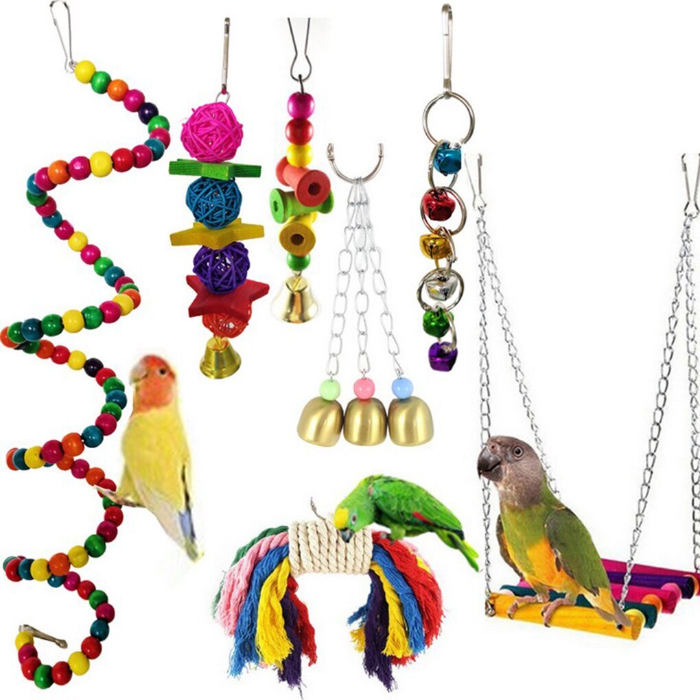 Развивающие игрушки для попугаев: мастер-класс по изготовлению своими руками с фото