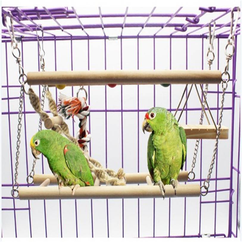 Игрушки в клетку для попугаев