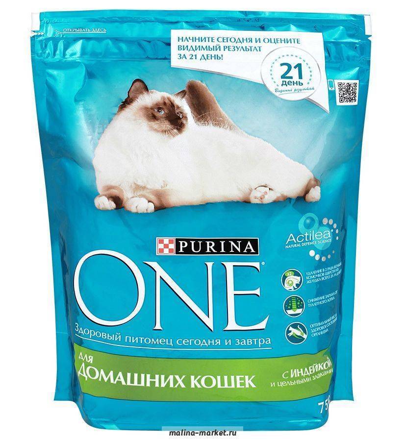 Корм пурина ван (purina one) для кошек