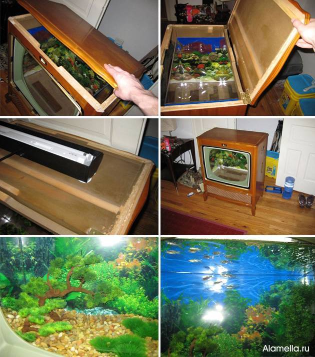 Как сделать аквариум своими руками