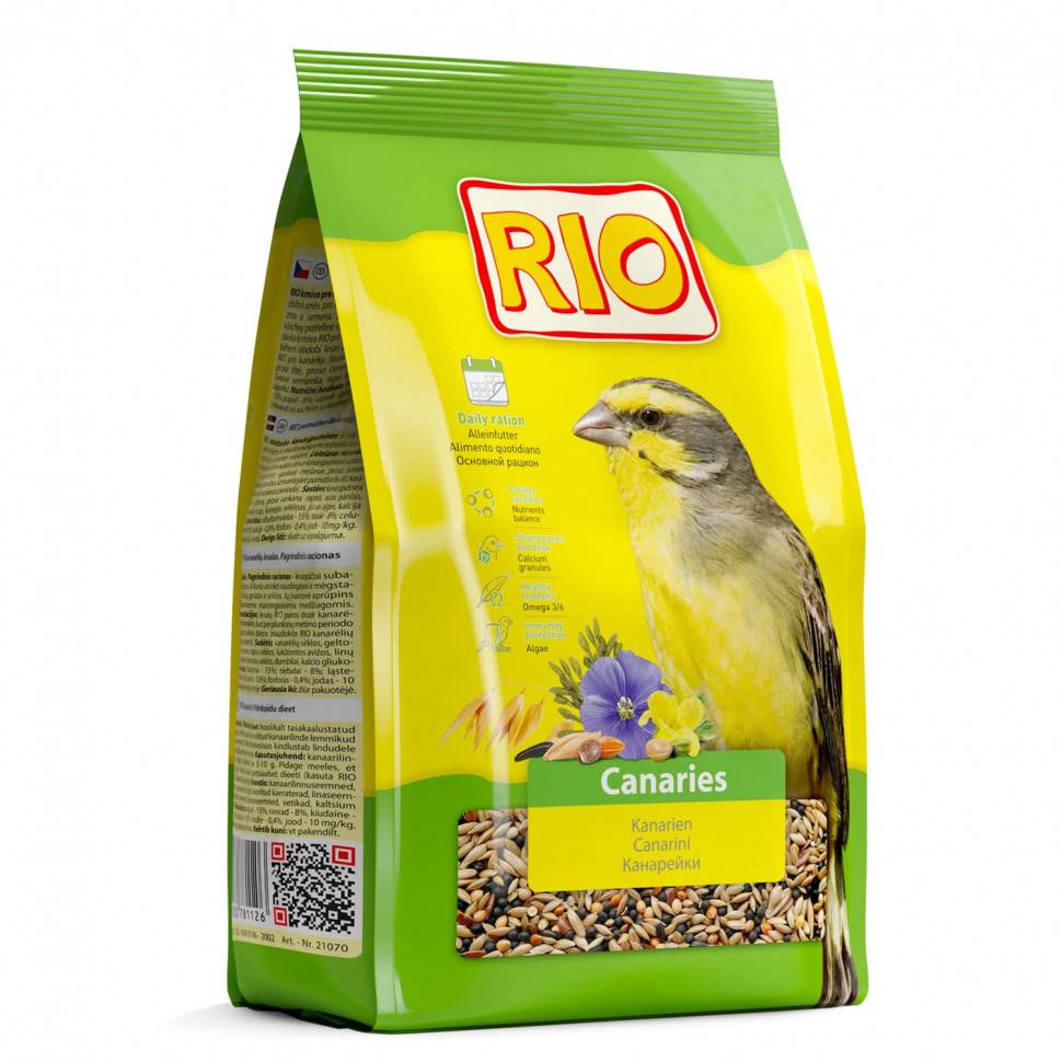 Корма для попугаев рио (rio)