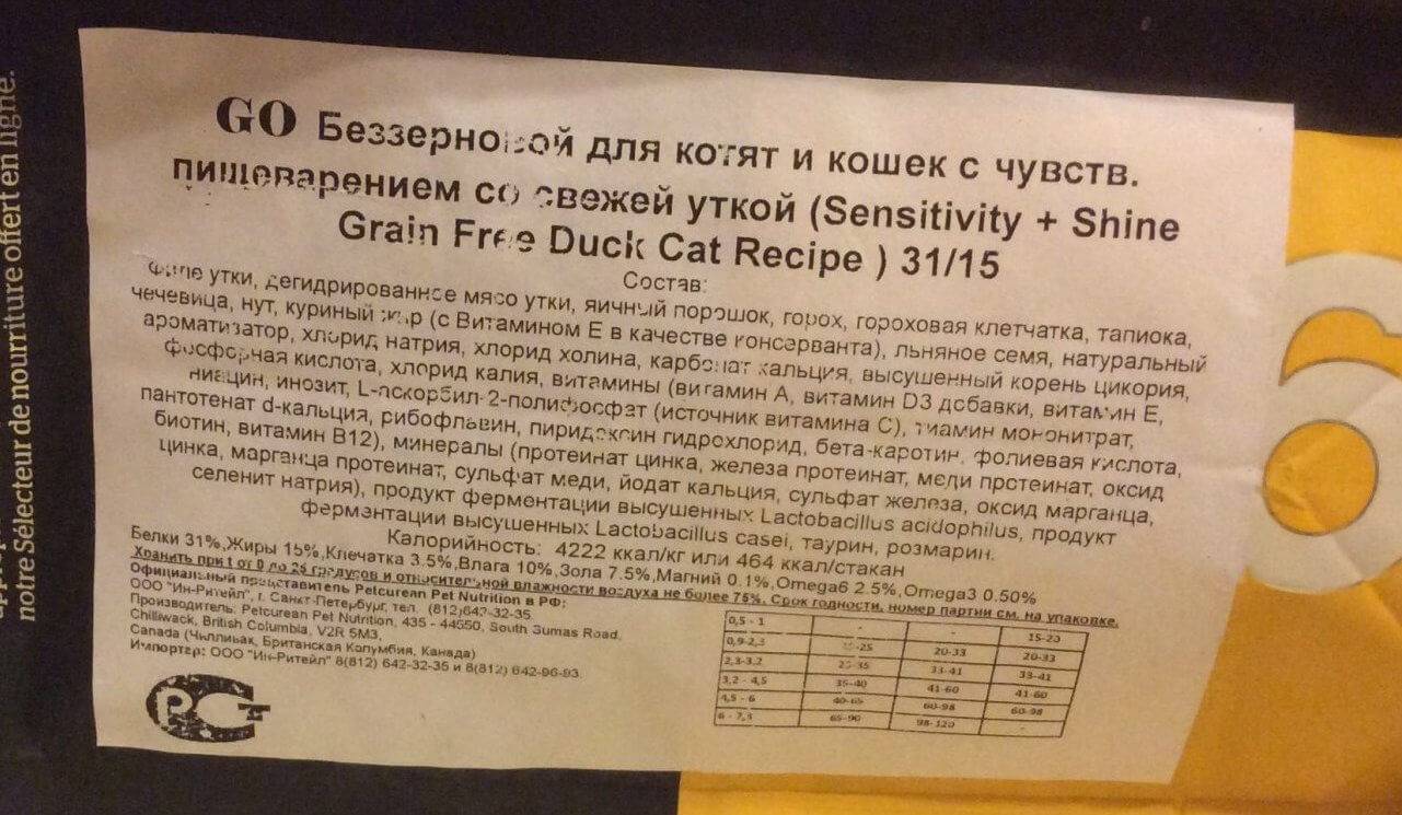 ᐉ обзор корма для кошек go natural - ➡ motildazoo.ru