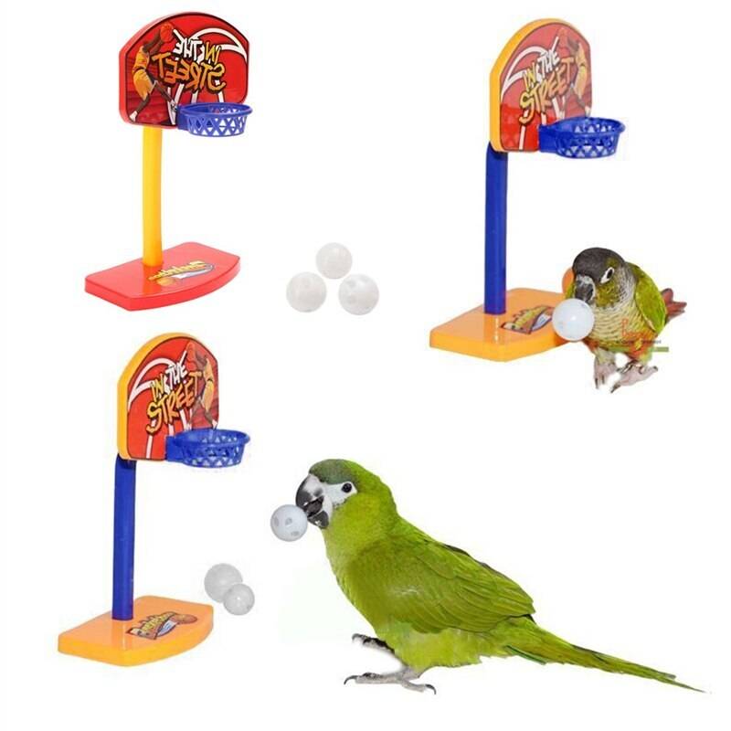 Игрушки для попугаев: волнистых и крупных, как сделать своими руками